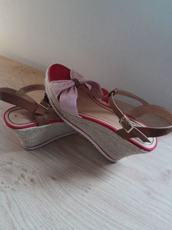 Chaussure talon compenser