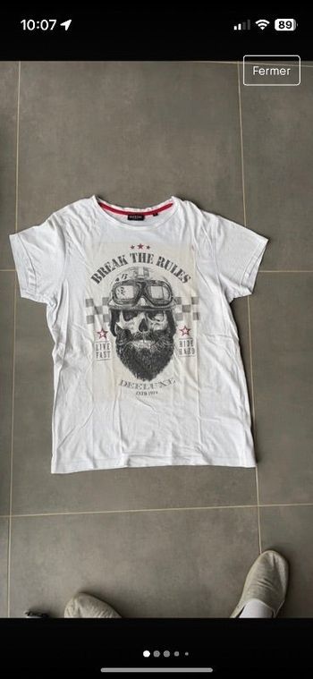 Tee shirt homme Deeluxe original