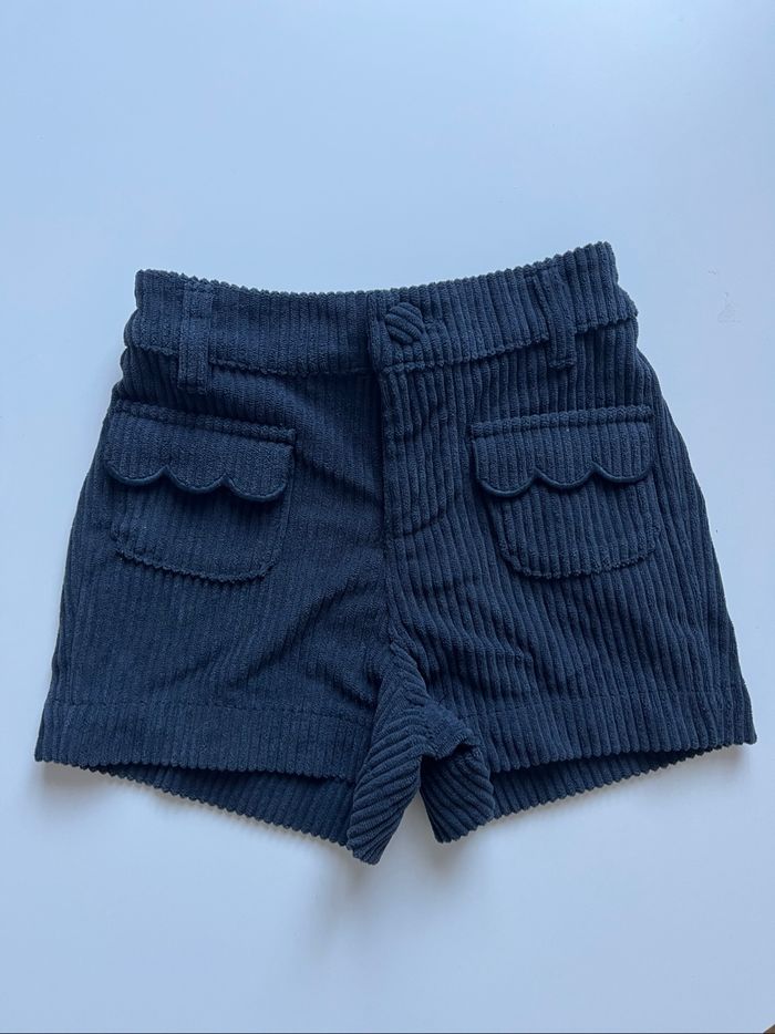 Short en velours