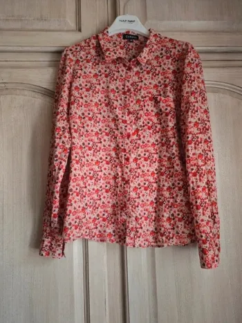 Chemise fleurie et colorée caroll taille 38
