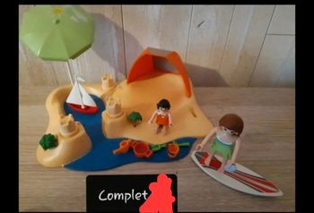 playmobil plage base nautique