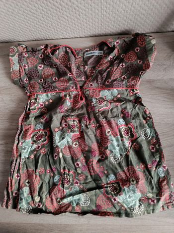 Blouse tunique tape à l'oeil tao 4 ans