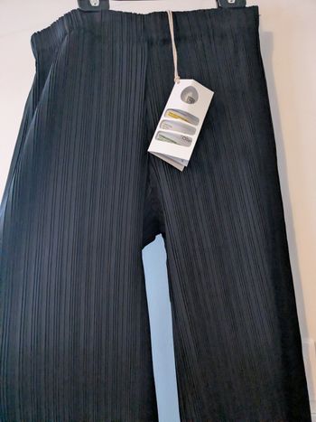 Pantalon fluide noir habillé 