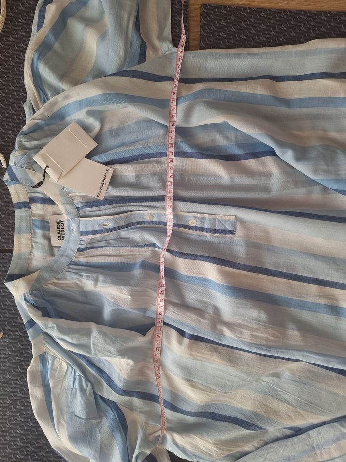 Blouse - 100% coton - multicolore -
Claudie Pierlot - photo numéro 7