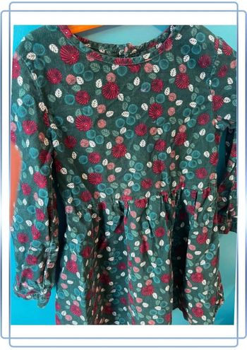Jolie robe manches longues 6 ans okaidi