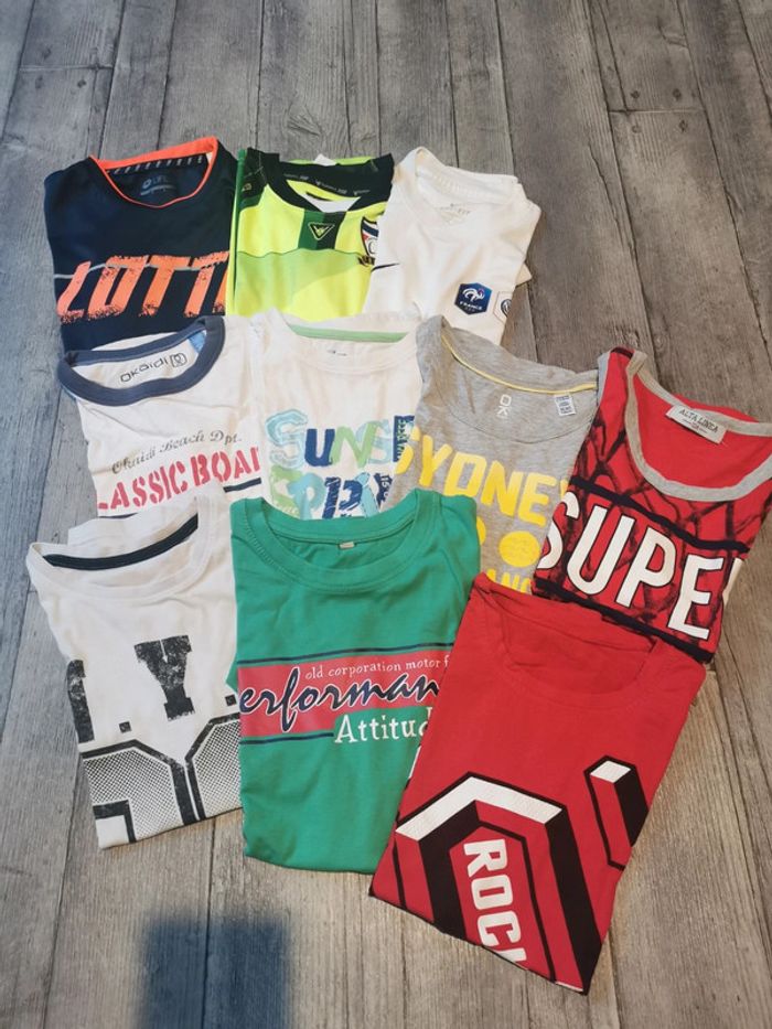 Vêtements été 8/10ans garçon