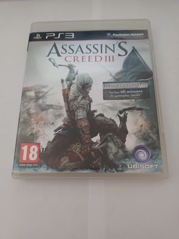 Assassin's Creed 3 - Sony PlayStation 3 - Sans Notice - PAL