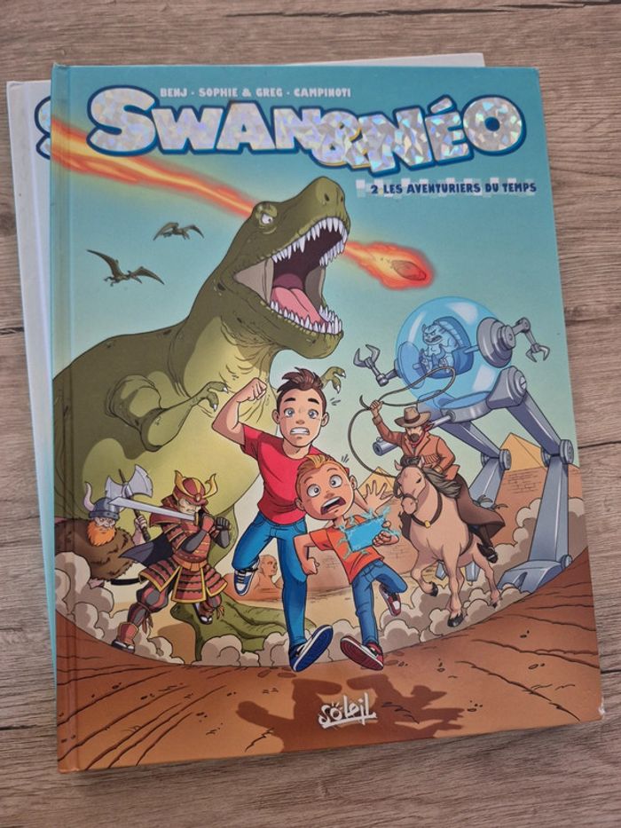 Lot de 2 bandes dessinées Swan et Néo - photo numéro 2