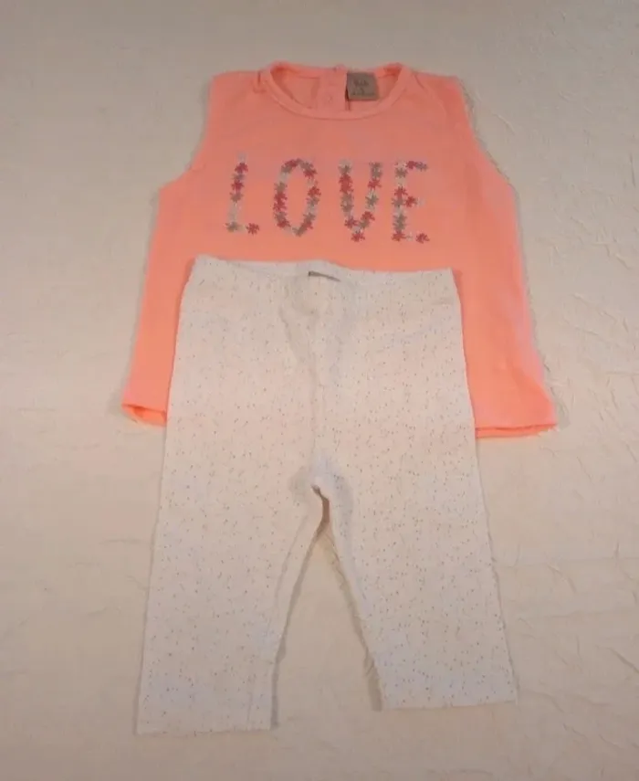 Ensemble bébé fille 12 mois boîte a malice