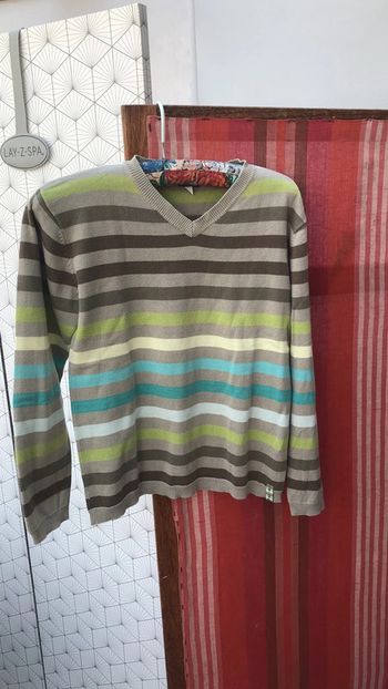 Pull fin garçon 12 ans