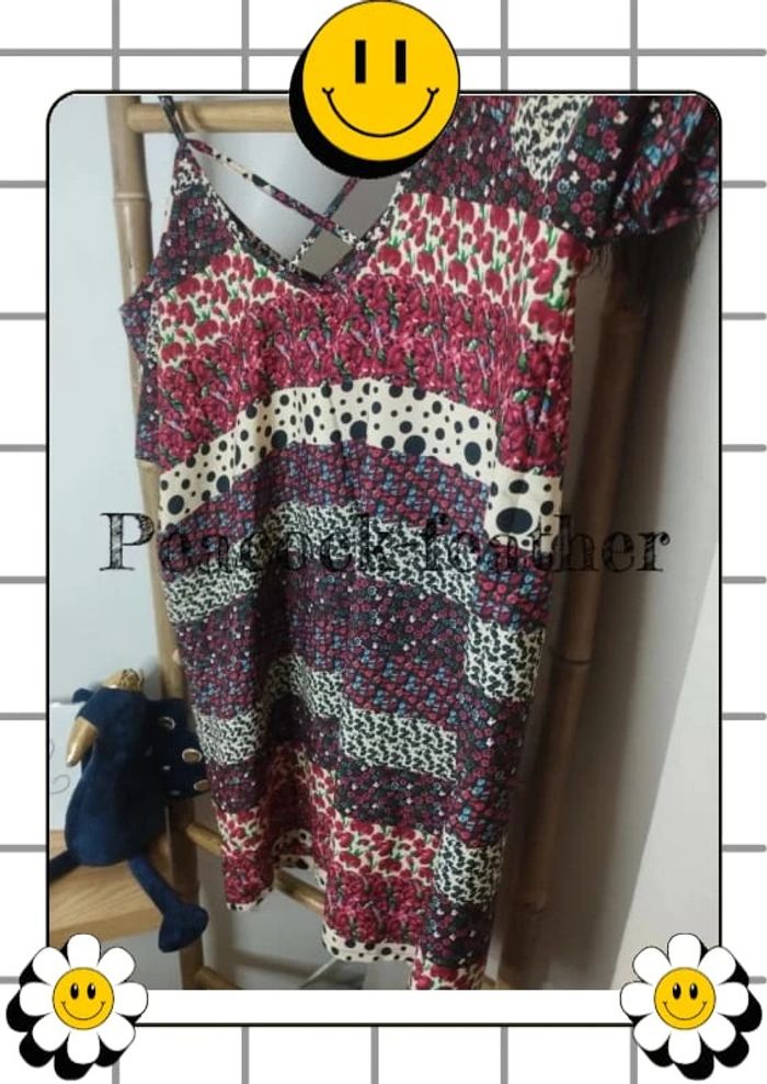 Robe Boohoo 42 rouge épaules dénudées - photo numéro 9