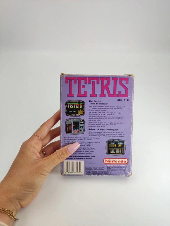 Jeu Nintendo nes Tetris complet fah - photo numéro 13