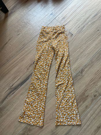 Pantalon évasé XS taille haute
