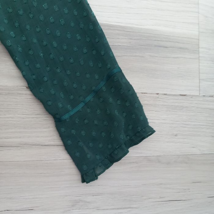 Chemisier femme vert à manches longues Tex taille 38 - photo numéro 5