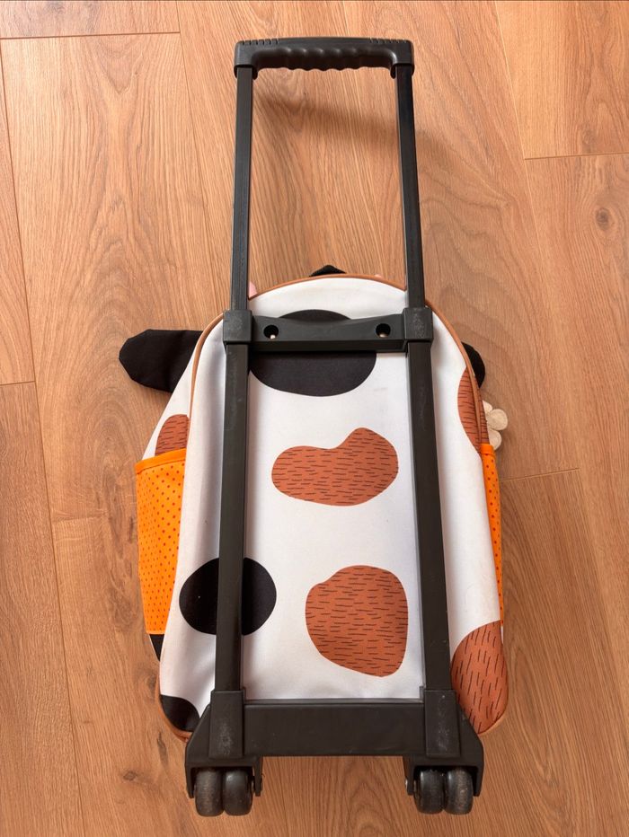 Valise enfant à roulettes Janod forme vache - photo numéro 5
