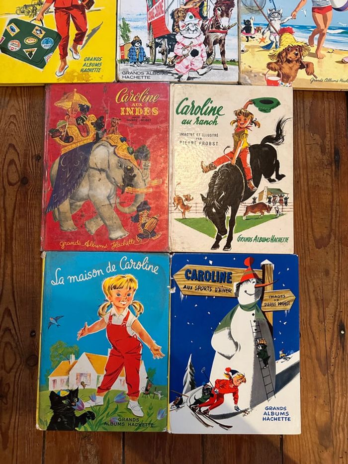 État satisfaisant - Lot de 10 Grands albums Hachette livres bd Caroline Pierre Probst