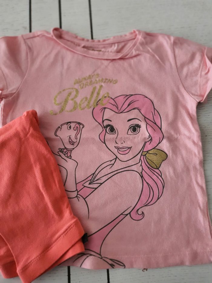 Tee shirt belle 3 ans disney