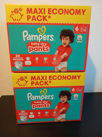 Couche pampers taille 6