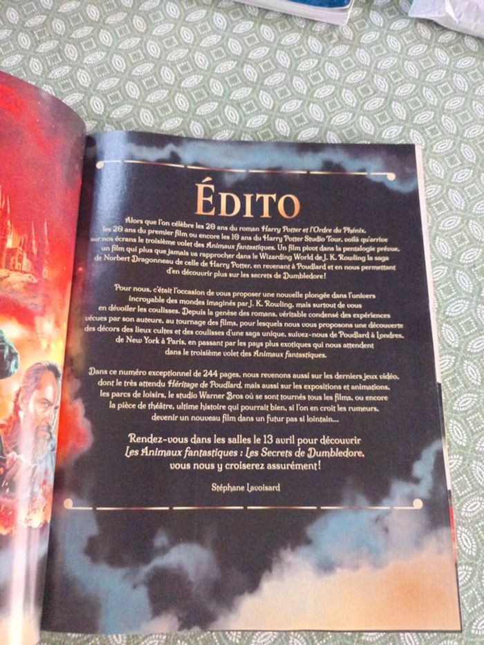 Magazine Harry Potter Pop UP le guide - photo numéro 4