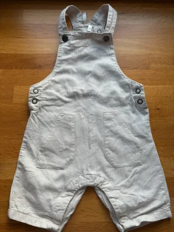 Salopette short orchestra 12 mois garçon