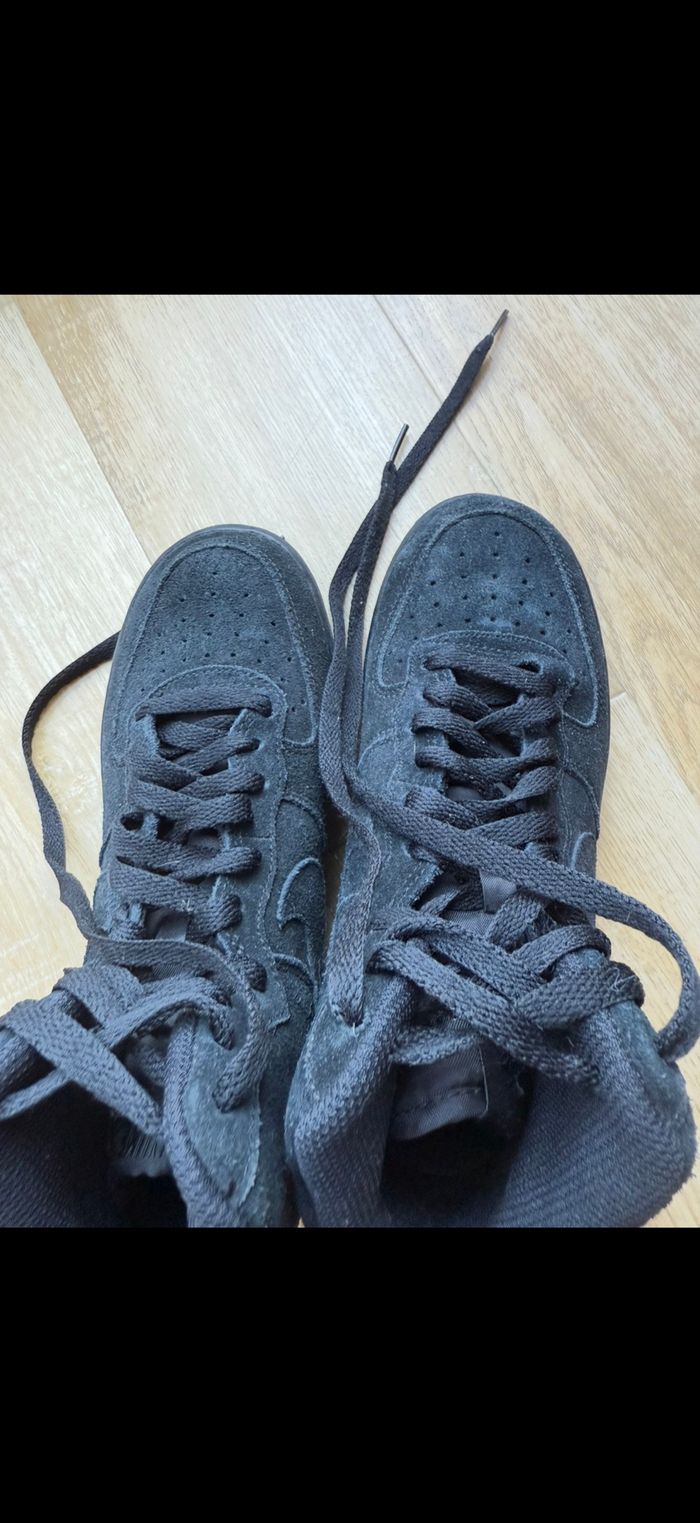 Basket Nike air force 1 high suede noir 37.5 neuf - photo numéro 8