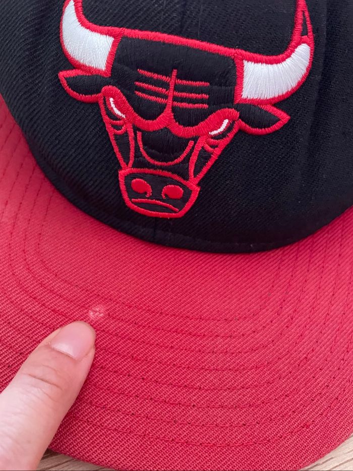 Casquette vintage NBA chigaco bull pure laine - photo numéro 9