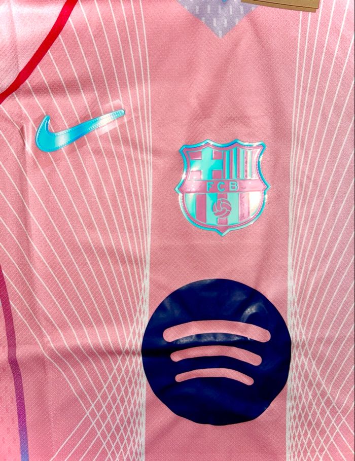 Maillot Fc Barcelone concept rose L - photo numéro 2