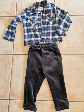 Chemise Diesel avec pantalon velours