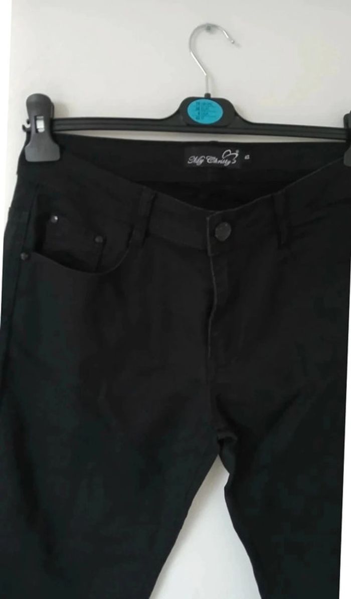 Pantalon noir My Christy - photo numéro 2