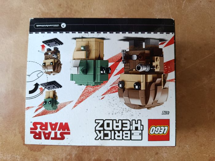 Neuf - Lego Brickheadz Star Wars - 41627 - Luke Skywalker et Yoda - photo numéro 2
