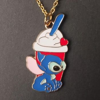 LILO & STITCH - Collier + Pendentif Stitch Modèle #5