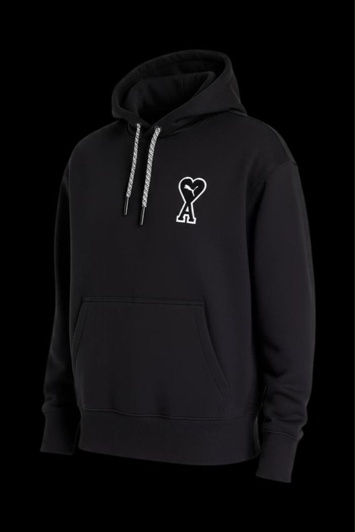 Sweat à capuche AMI Paris x PUMA - Noir