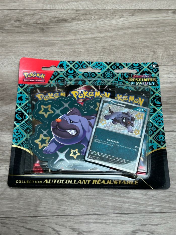 Pokemon Tripack Scellé Destinée de Paldea