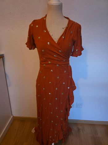 Robe porter feuille 