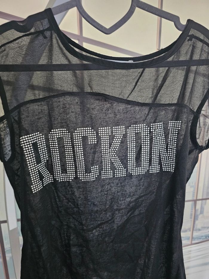 T-shirt sans manches "rockon" taille 2 - photo numéro 2