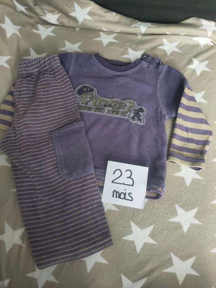 Pyjama 2 pièces bébé garçon 23 mois sergent major