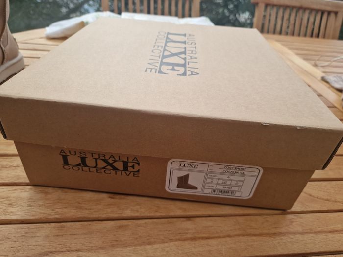 Bottes australia luxe beige taille 37 - photo numéro 5