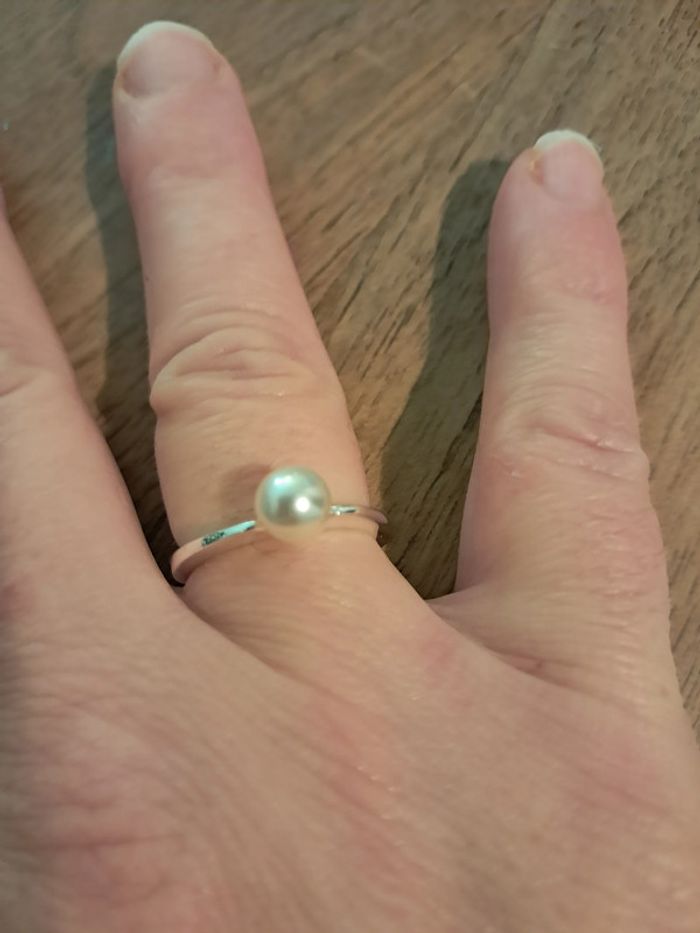 Bague avec perle - photo numéro 2