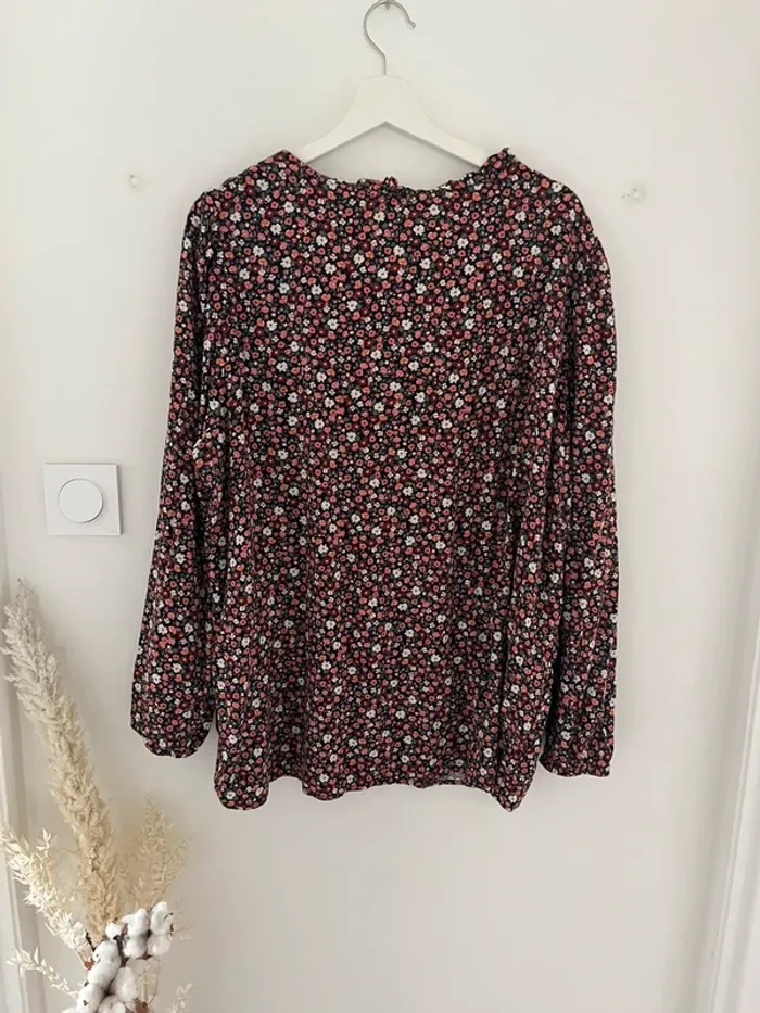 Blouse, fleurie, Kiabi, taille XXL - photo numéro 2