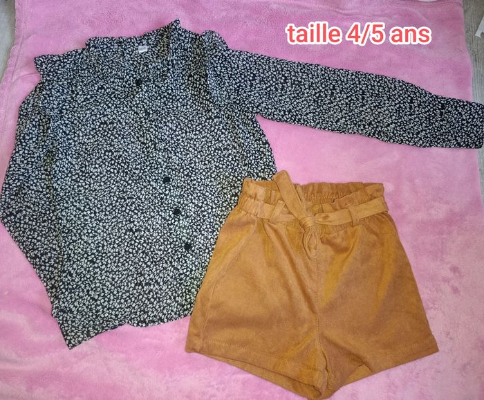 Ensemble short chemise