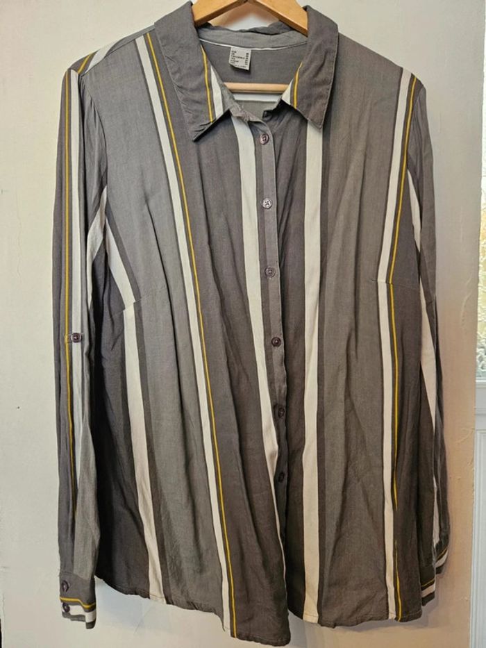 Chemise Rayures Taille 46 🩶