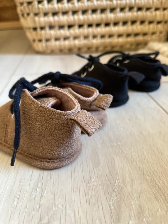 2 paires de chaussures bébé - photo numéro 4