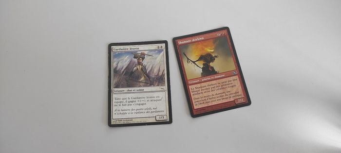 Cartes Magic the gathering 0.35cts la carte