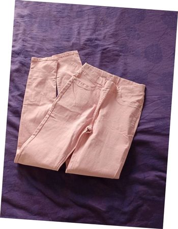 Superbe jegging rose clair 14 ans