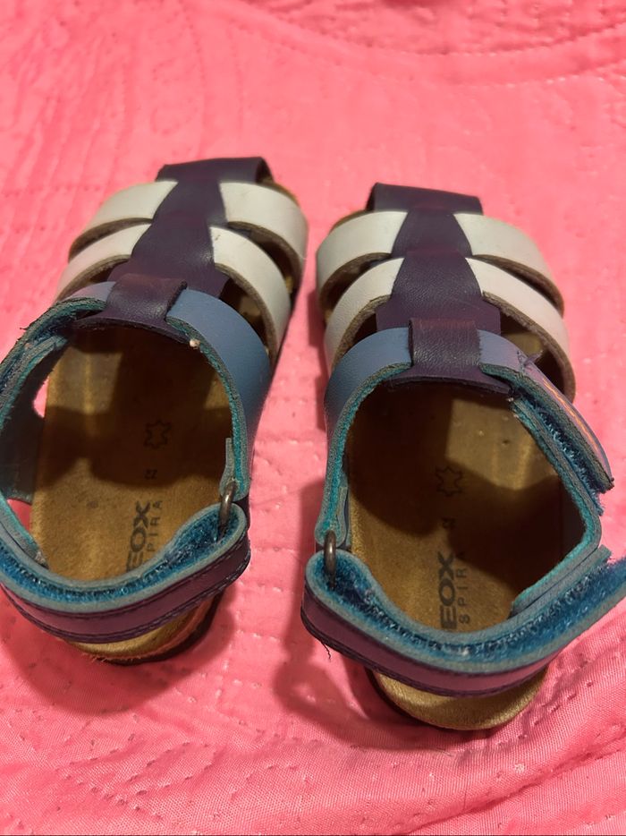 Sandales geox bleues - photo numéro 4
