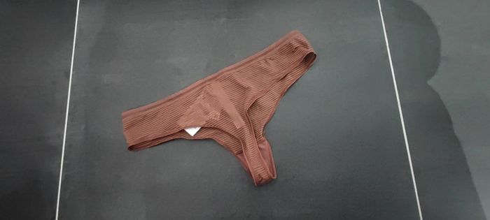 Tanga marron transparent kiabi - photo numéro 2