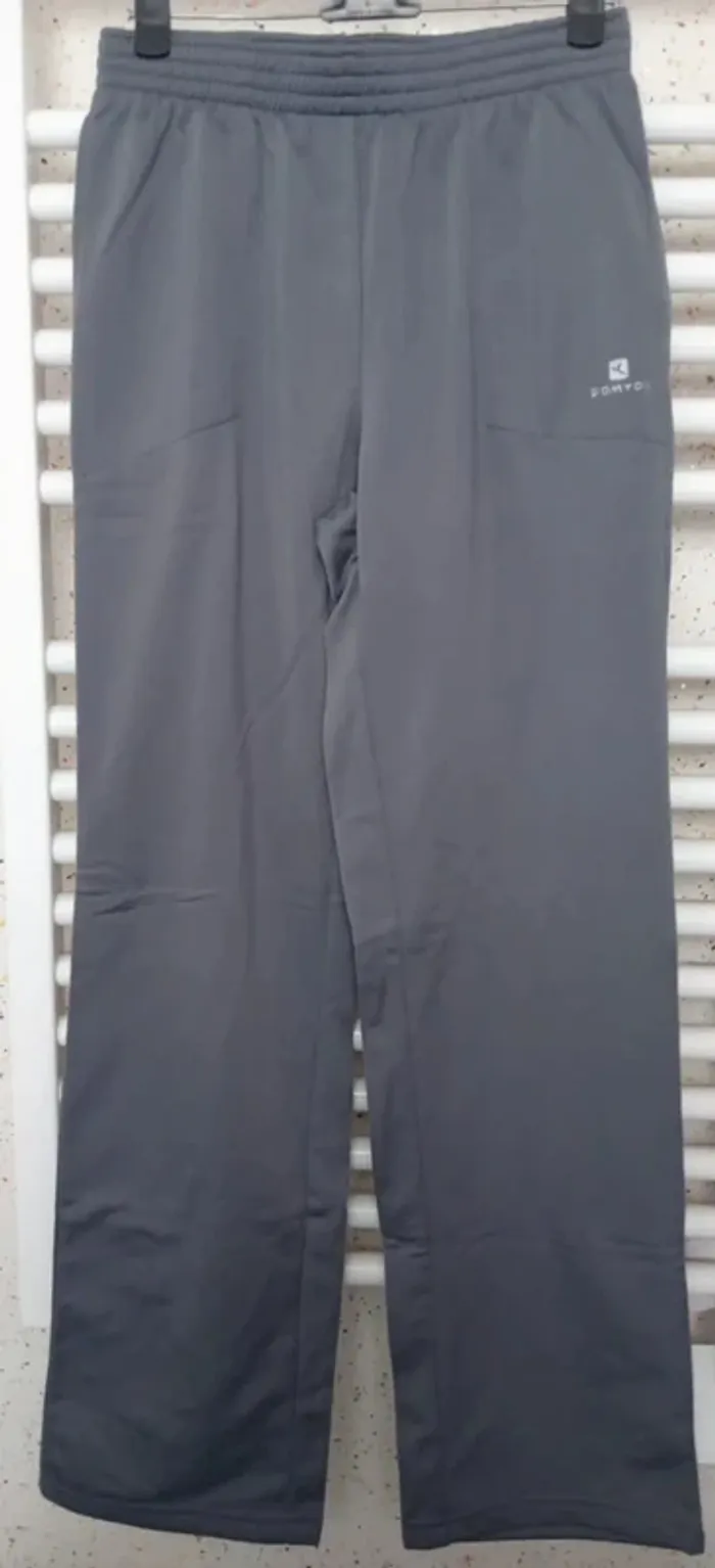 Pantalon de sport gris Domyos Taille 8 ans - photo numéro 2