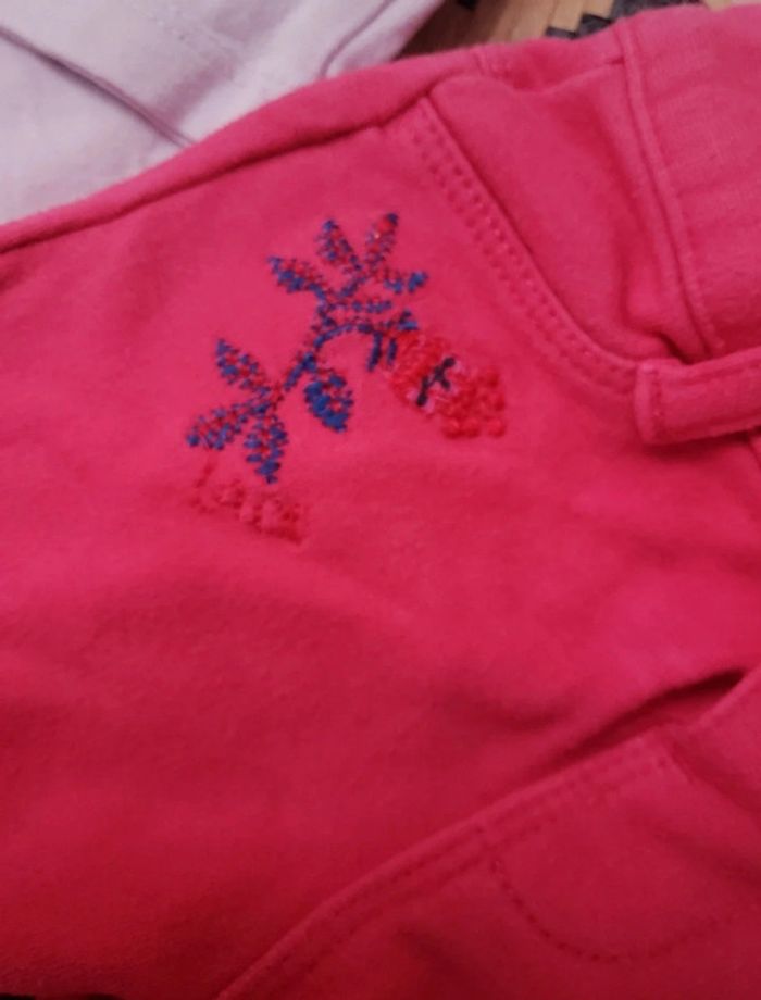 Ensemble fille 6 mois Catimini jean et pull - photo numéro 7