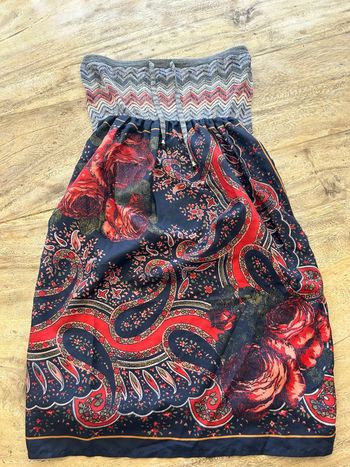 Robe bustier rare crochet taille s