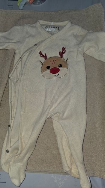 Pyjama cerf 1M 